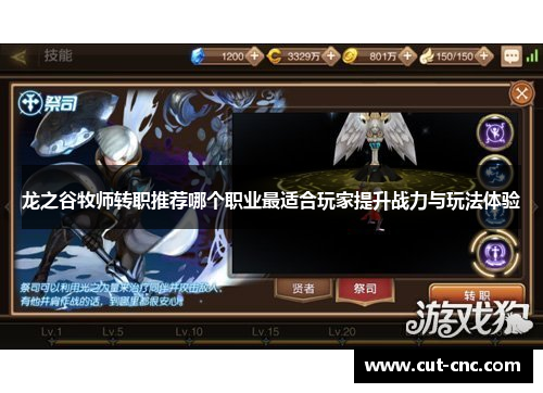 龙之谷牧师转职推荐哪个职业最适合玩家提升战力与玩法体验